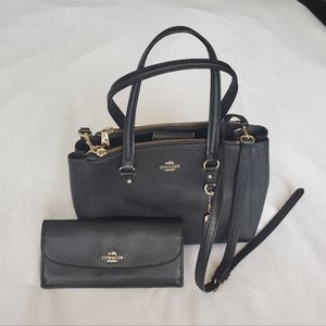 Coach bag and wallet